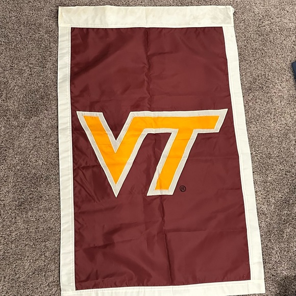 Virginia Tech Large Flag - Picture 2 of 3